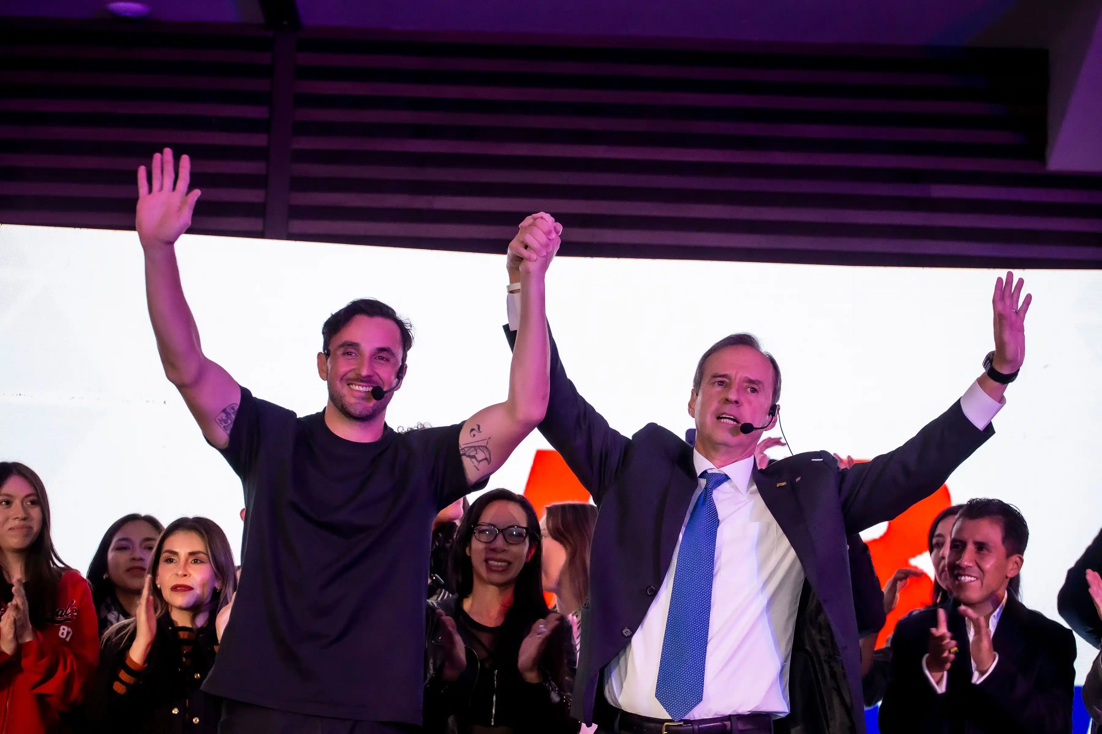 Tuto Quiroga y JP Velasco