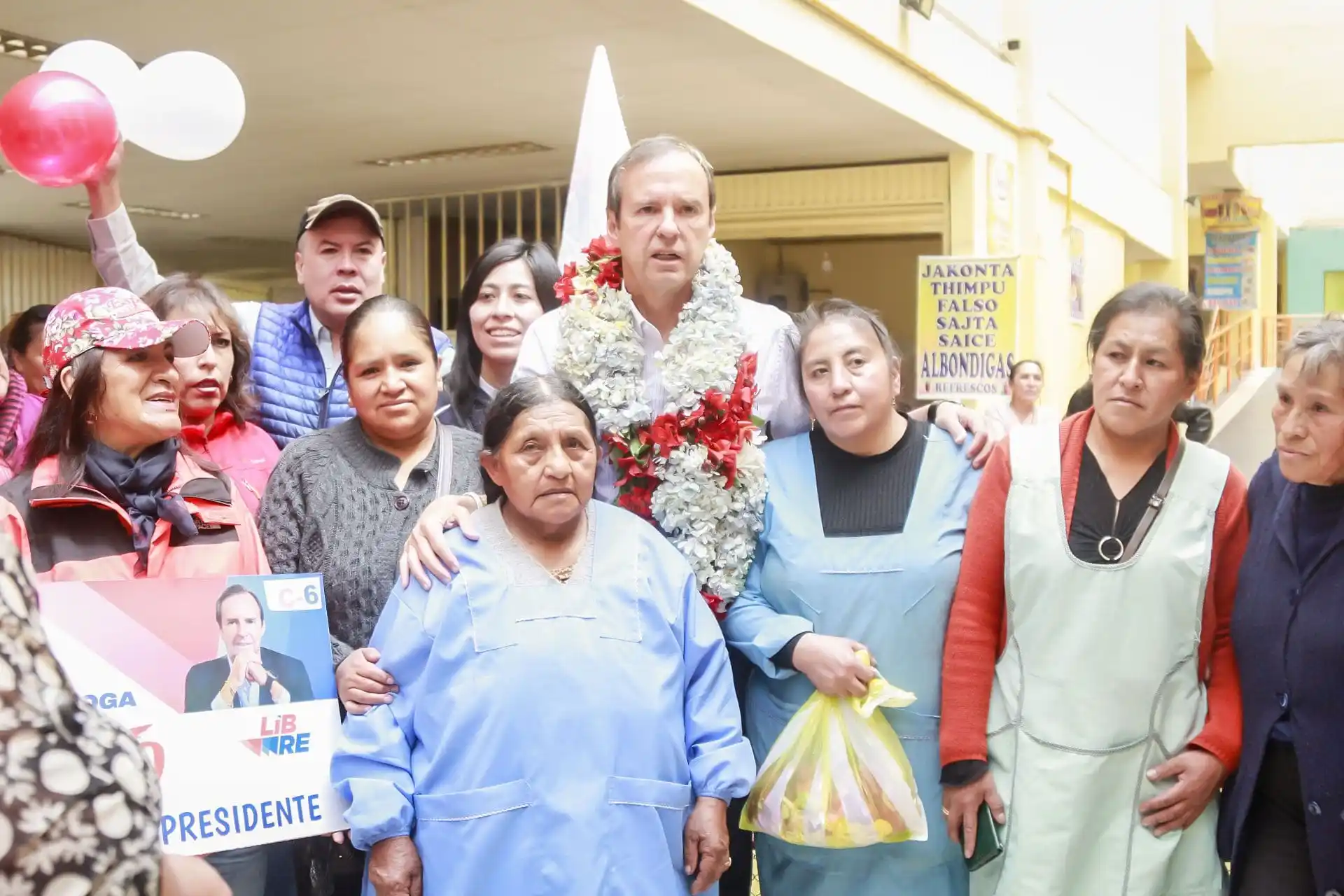 Evento de campaña de Alianza Libre