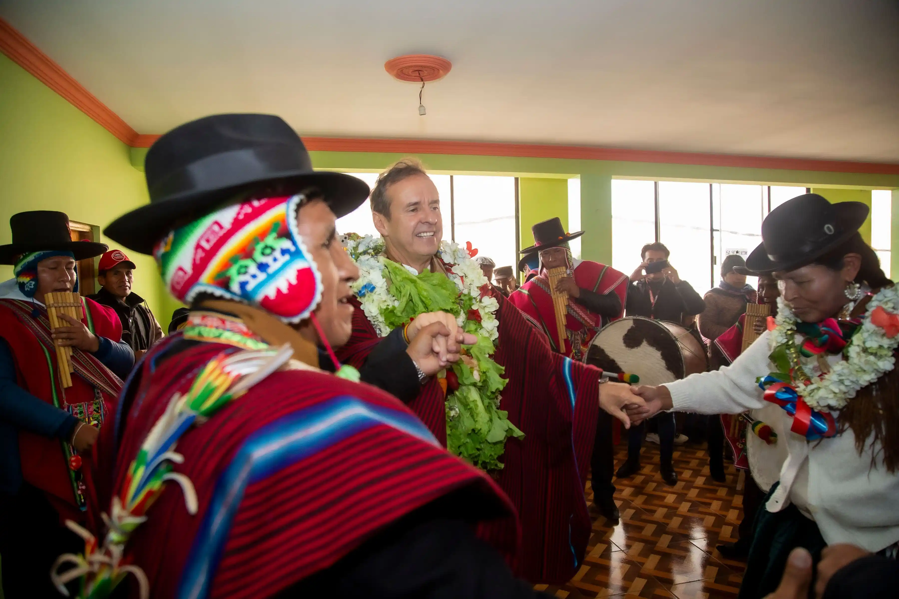 Encuentro con agricultores de Alianza Libre